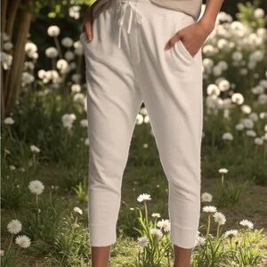 LEALLO Rocky Slit Back Jogger in Dove XS